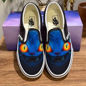 KPop Demon Hunters x Vans Little Kids Size 2.5 Classic Slip-On Shoe Derpy Tiger